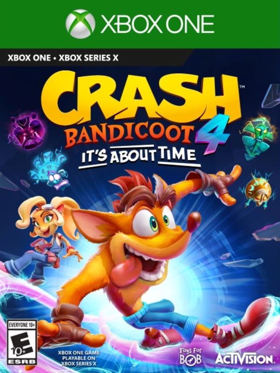 Crash Bandicoot 4 US box art XBS